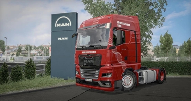 ETS2 - MAN Topused Lowenstark DNA Skin Pack V1.0