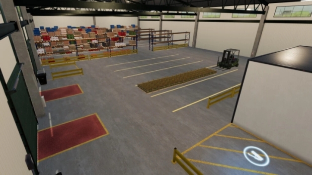 FS22 - Medium Sized Warehouse v1.0.0.4