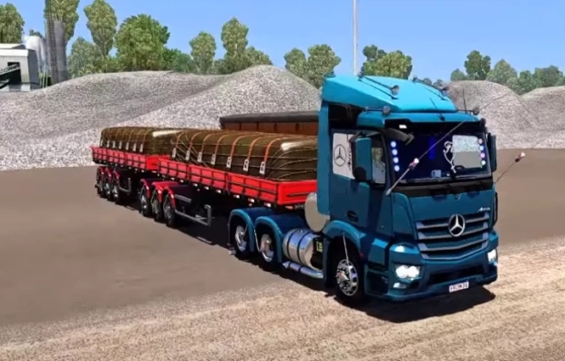 ETS2 - Mercedes Antos Truck
