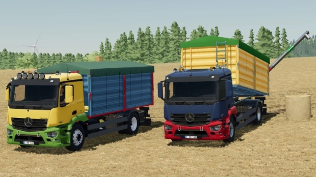 FS22 - Mercedes-Benz Antos Grain/Overload Truck V1.0