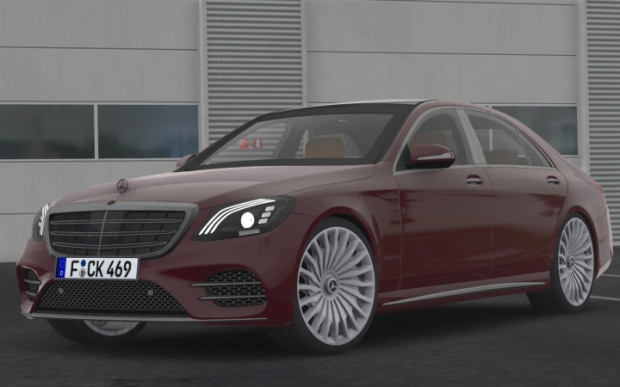ETS2 - Mercedes-Benz W222 S-Class S-400d V4.8