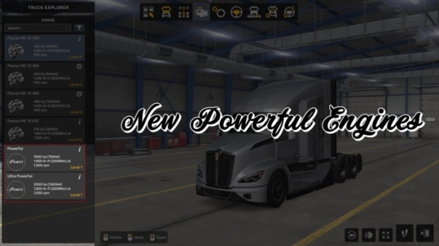 ATS - New Powerful Engines V1.2