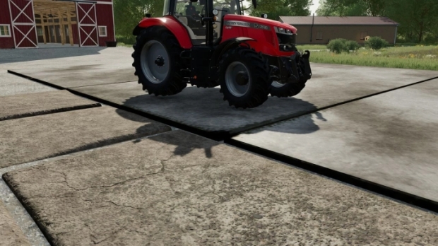 FS22 - Pack of Concrete Plates V1.0