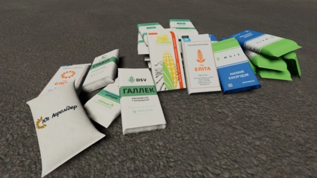 FS22 - Pallets And Big Bags UA Pack v1.0.0.1