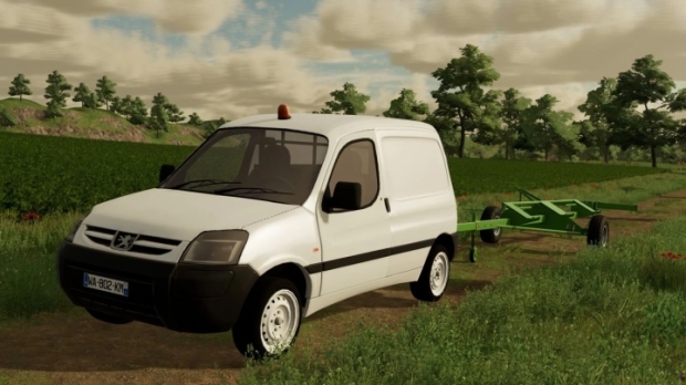 FS22 - Peugeot Partner 2003 Public Works Landscaper V3.0