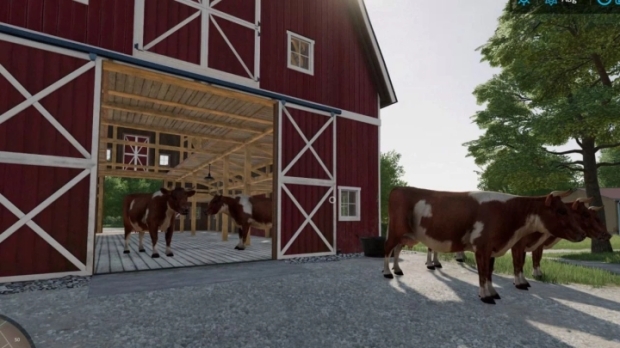 FS22 - Placeable Cow V1.0