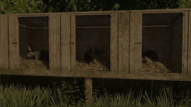 FS22 - Polish Rabbit Cages V1.0