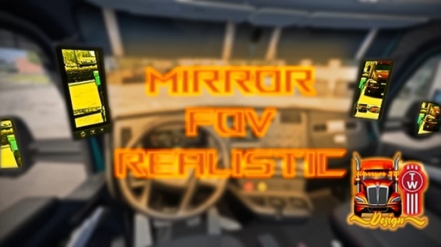 ATS - Realistic Mirror Zoom Mod
