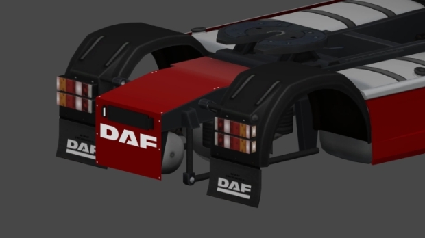 ETS2 - Rear Bumper Daf xf 105 Chs 4x2