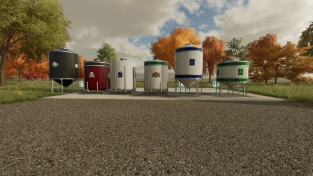 FS22 - Refinement Silos V1.0
