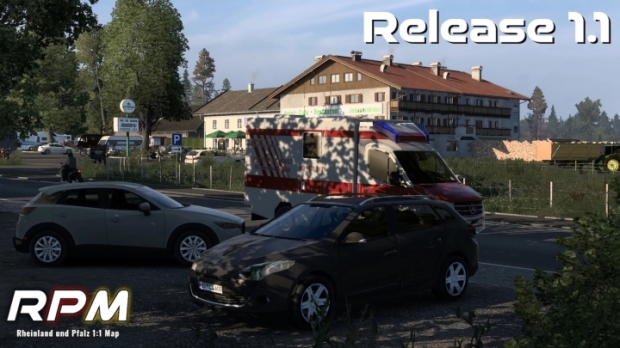 ETS2 - RPM – Rheinland & Pfalz 1:1 Map V1.1
