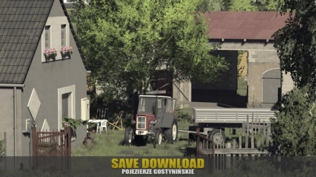 FS22 - Save Game Gostyninskie Lake District Map V1.0