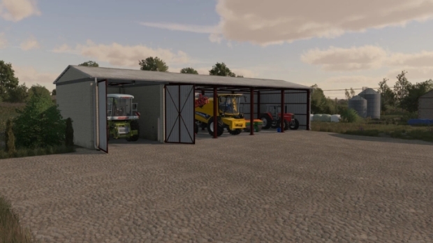 FS22 - Shed With Garage V1.0