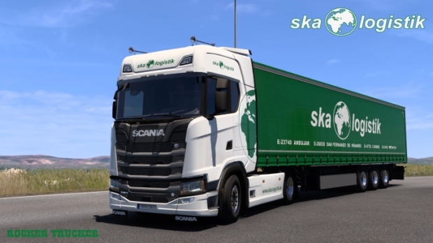 ETS2 - Ska Logistik Skin Pack V1.0
