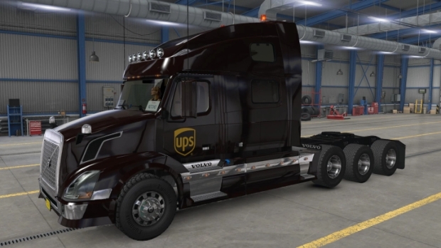 ATS - Skin UPS Volvo VNL 2014 V1.0
