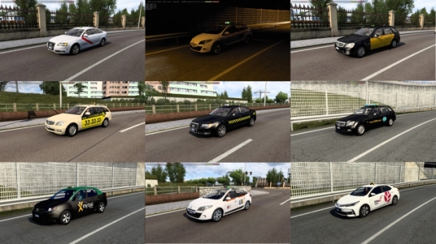 ETS2 - Taxi Traffic Pack V3.5.3