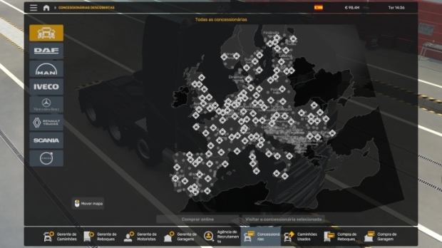 ETS2 - Ultra Zoom Map V1.0 Fix