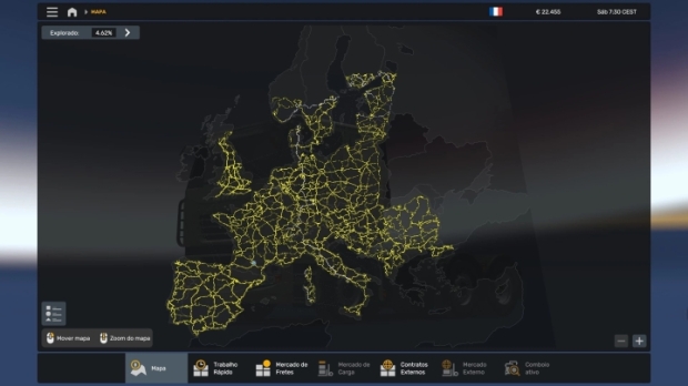 ETS2 - Ultra Zoom Map V1.1