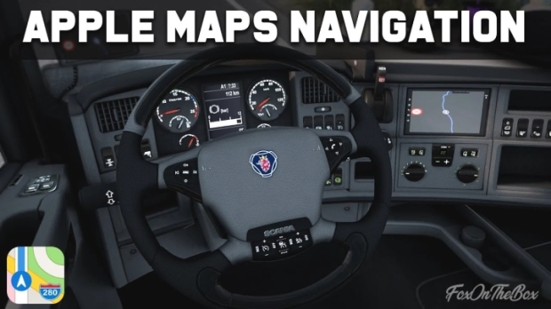ETS2 - Apple Maps Navigation Pack V1.6