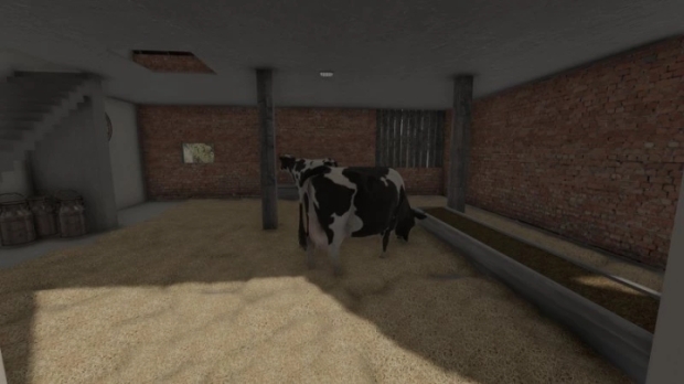 FS22 - Barn Cow Shed In The Post German Style V1.0