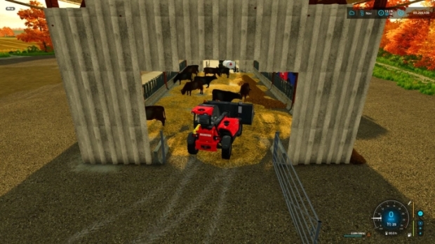 FS22 - Barn for Cows in Straw Air V1.2.2