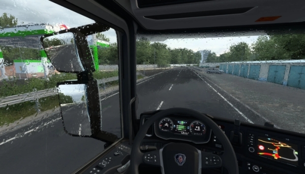 ETS2 - Better Raindrops V2.0.1
