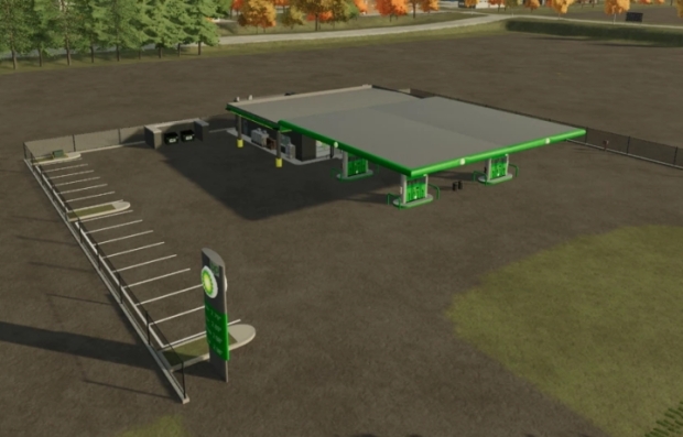 FS22 - BP Gasoline Station V1.0