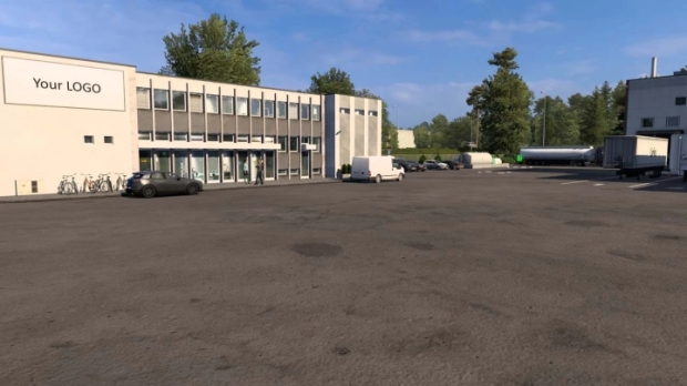 ETS2 - Company Yard in Nurnberg