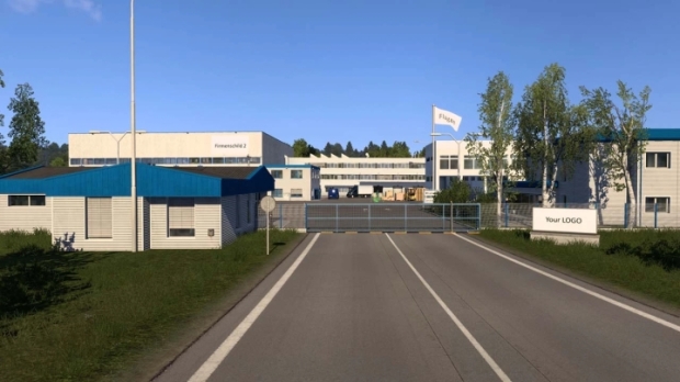 ETS2 - Company Yard in Rostock