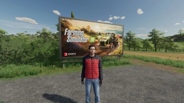 FS22 - Farming Simulator 25 Billboard V1.0