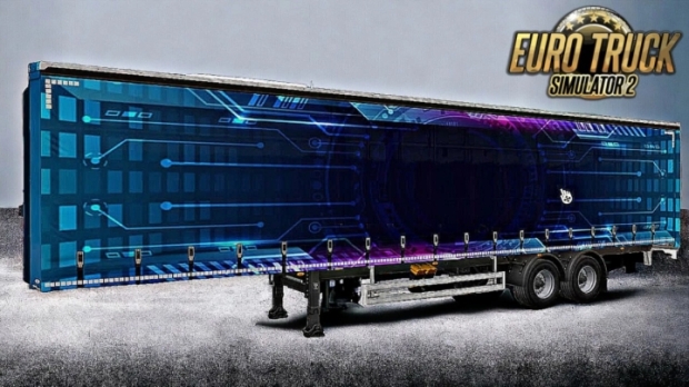 ETS2 - Futuristic Trailer Skin V1.0