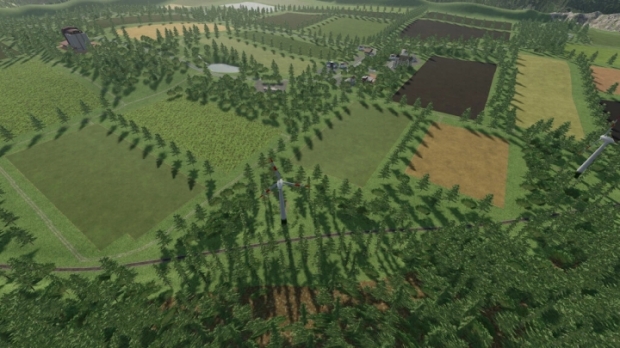 FS22 - Gumpen Mega Field And Forest Map V1.0.0.3