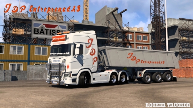 ETS2 - JDP Entreprenad AB Skin Pack V1.0