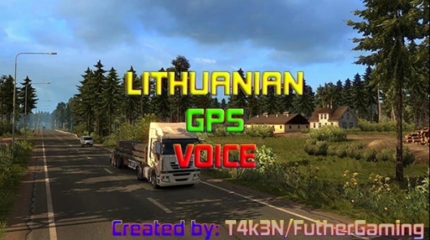 ETS2 - Lithuanian GPS Sound Pack V1.0