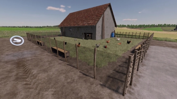FS22 - Medium Chicken Coop V1.0