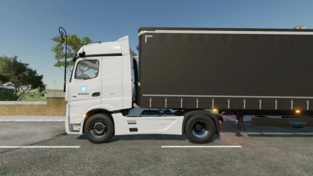 FS22 - Mercedes Actros 2022 Maersk Group V1.0