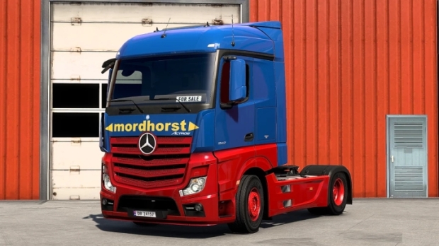 ETS2 - Mercedes Actros MP4 Mordhorst Skin V1.0
