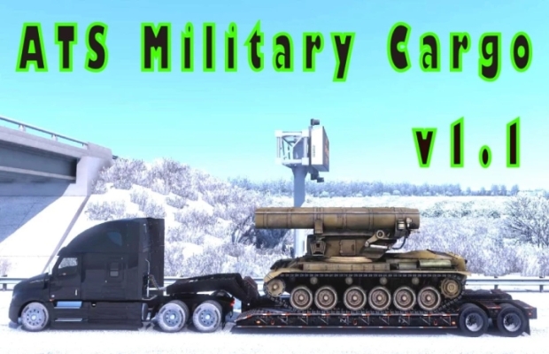 ATS - Military Trailer Cargo & Traffic Pack V1.1