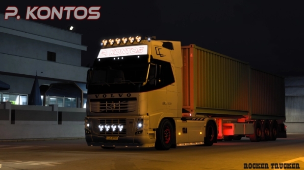 ETS2 - P. Kontos Skin for Volvo FH Classic V1.0