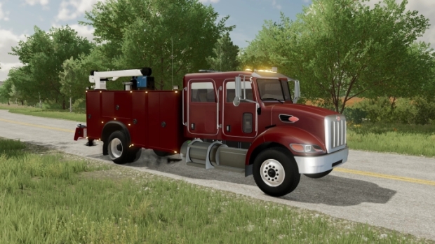 FS22 - Peterbilt 340 Service V1.0