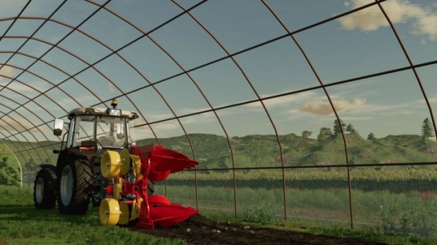 FS22 - Removable Greenhouse / Tunnel For All Crops V1.0
