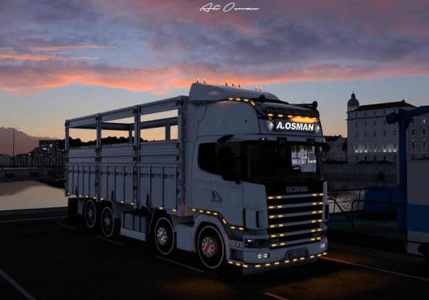 ETS2 - Scania 124L 420 Topline 8x2 V1.0