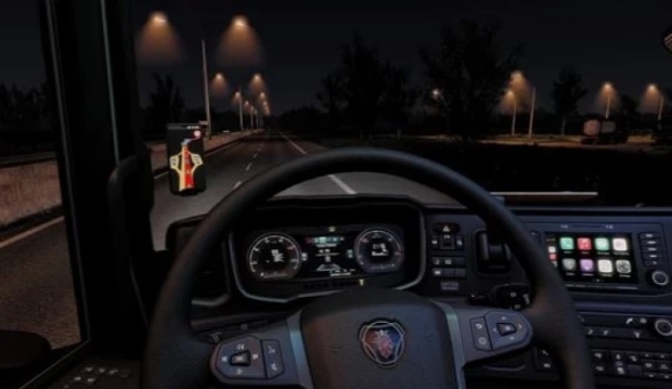 ETS2 - Scania Next Gen Tachograph Warning Light & Overspeed Warning