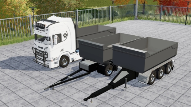 FS22 - Scania Tipper Truck & Trailers V1.0