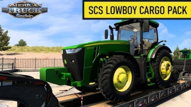 ATS - SCS Lowboy Cargo Pack V2.1