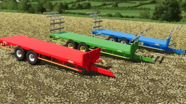 FS22 - Smyth 28ft Bale Trailer V1.0