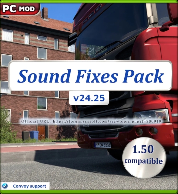 ETS2 - Sound Fixes Pack Stable Release V24.25