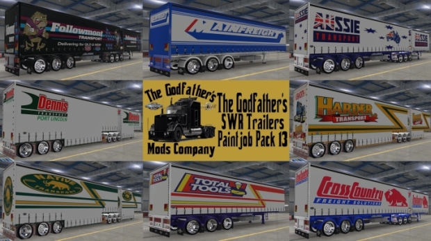 ATS - SWR Trailers Paintjob Pack 13 V1.0