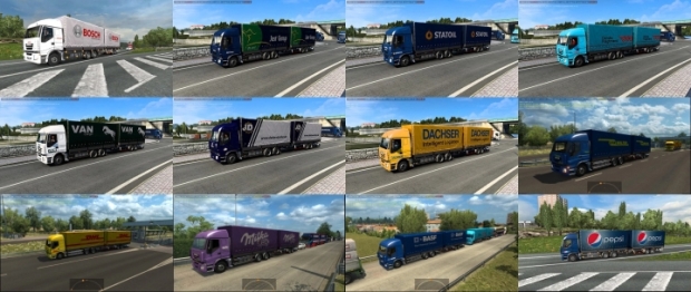 ETS2 - Tandem Traffic Pack V2.3.3