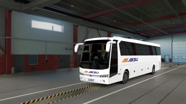 ETS2 - Temsa Safir II Vip AK Aksu Skin V1.0